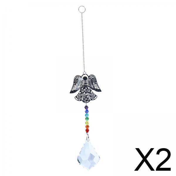atrapasoles,prismas de cristal decoración colgante,colgante de bola de cristal para jardín de casa ,colgantes para espejo retrovisor del coche fabricante de arcoíris,decoración de árbol de