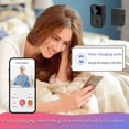 thumbnail image 4 of Smart Wireless Video Doorbell, Wifi Intelligent Video Doorbell, Anti-theft Doorbell, 4 of 5