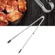 thumbnail image 1 of Pinzas Para Servir, Pinzas De Cocina De Acero Inoxidable Resistentes Al Calor, Prácticas Y Ligeras Con Puntas De Silicona Para Acampar, 1 of 7