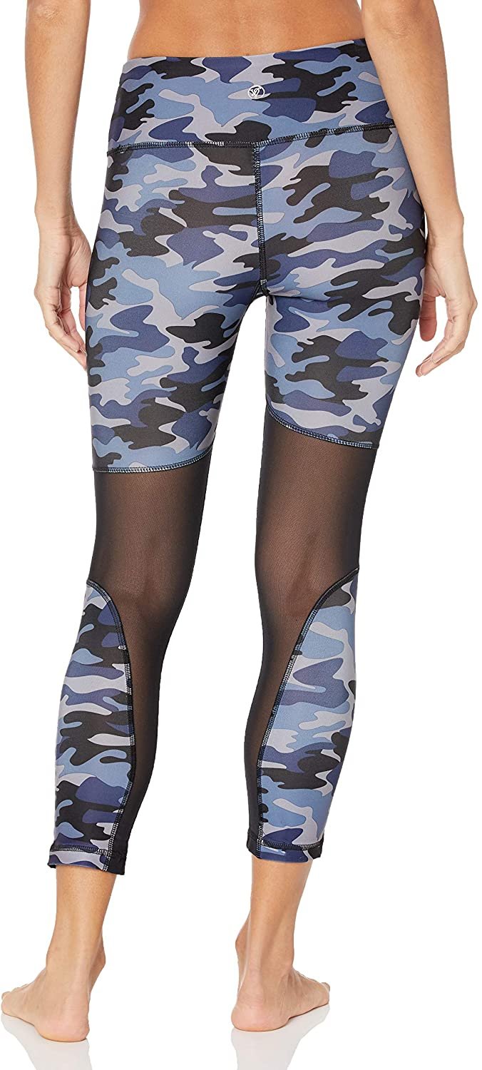 VIP Jeans - Girls Mesh Legging Yoga Pant Tights Activewear in Navy Camo Size - Medium - image 2 of 2