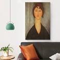 thumbnail image 4 of Cuadro impreso de Amedeo Modigliani (10), póster artístico, lienzo, decoración de pared, impresión fotográfica, regalos, carteles decorativos modernos para el hogar, 20 x 30 cm, 4 of 6