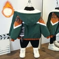 thumbnail image 2 of Gubotare Boys Down Jacket Baby Toddler Girls Boys Puffer Down Jacket Winter Lightweight Coat Size 5T 6T (Green,5-6 Years), 2 of 5
