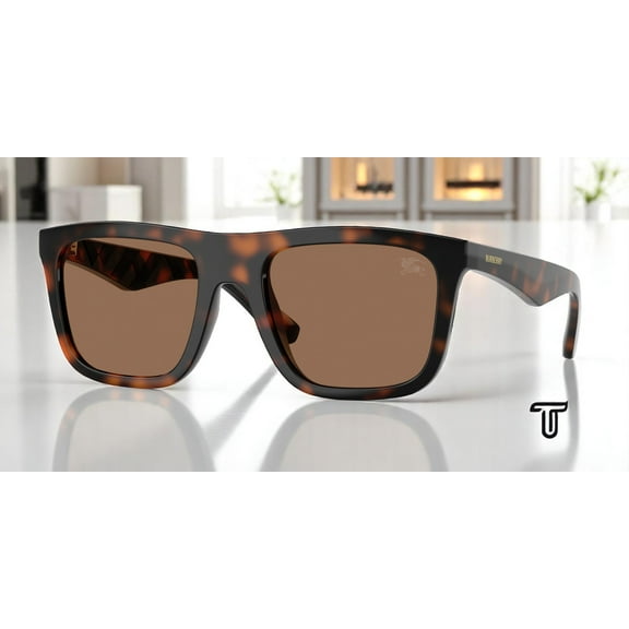 BURBERRY BE4458U 300273 Dark Havana Dark Brown 55 mm Men's Sunglasses