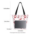 thumbnail image 3 of Easygdp Red Lips Bolso de Hombro para Mujer, Bolso Bandolera y Cartera de Mano Elegante para Uso Diario, 3 of 6