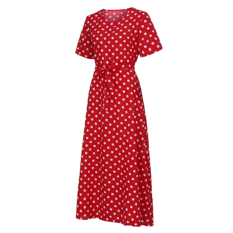 AOOCHASLIY Clarances Dresses for Women 2024 Fashion Women O