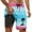 A-Hot Pink, variant on ibiyuan Men Swim Trunks with Compression Boxer Liner Quick Dry Bathing Suit 2 In 1 Bathing Shorts Zipper Pockets Soft Cute Print Beach Swimwear,G-Red