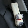 thumbnail image 6 of KRONDO Cartoon Car Seat Belt Cover Adjustable Plush Car Belt Cover Shoulder Adults For Kids Interior Accessories B4Q3 C Pad, 6 of 9