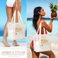 thumbnail image 7 of Livhil Mesh Beach Bag Rope Handles, Mesh Tote Bag for Women Contains Wicker Oversized Beach Tote Bag (Beige）, 7 of 7