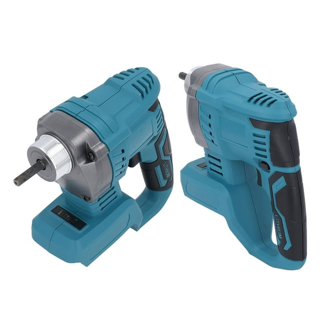 Portable Concrete Vibrator Motor, ABS Shell Remaining Power Monitoring 3200r/min No Load Speed Cordless Concrete Vibrator 18V 800W Wide Application for Floor