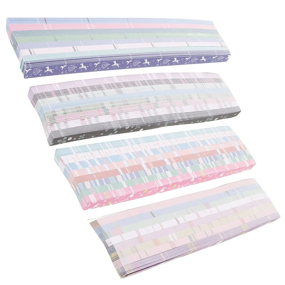 2160 Pcs Origami Star Paper Stars Cartoon Star Folding Paper Strips Origami Paper Stars Paper Stars Strips Child