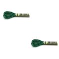 thumbnail image 3 of Yuarrent Hilo de cableado de punto de cruz Línea de bordado de fibra de poliéster artesanal diferente para accesorio de regalo de Navidad Verde oscuroE699 2piezas, 3 of 6