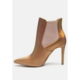 thumbnail image 4 of MOLINA High Heeled Chelsea Boot In Gold, 4 of 6