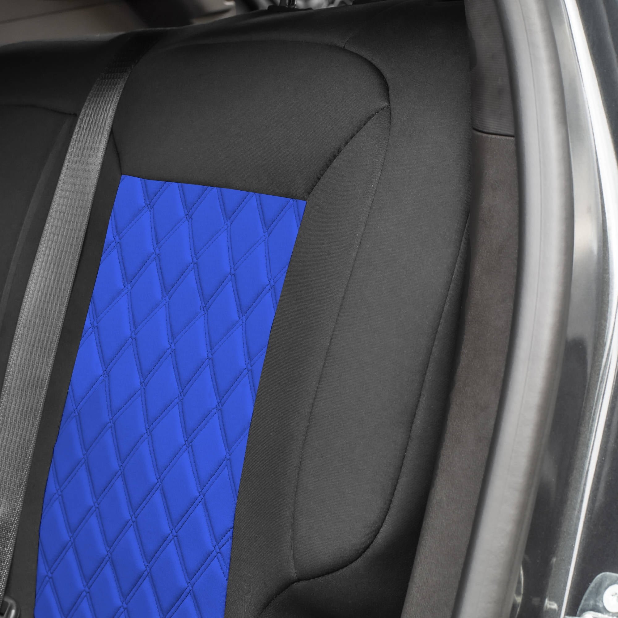 For Chevrolet Equinox 2018-2023 FH Group Neoprene Waterproof Custom Fit Car Seat Covers - Blue Front Set