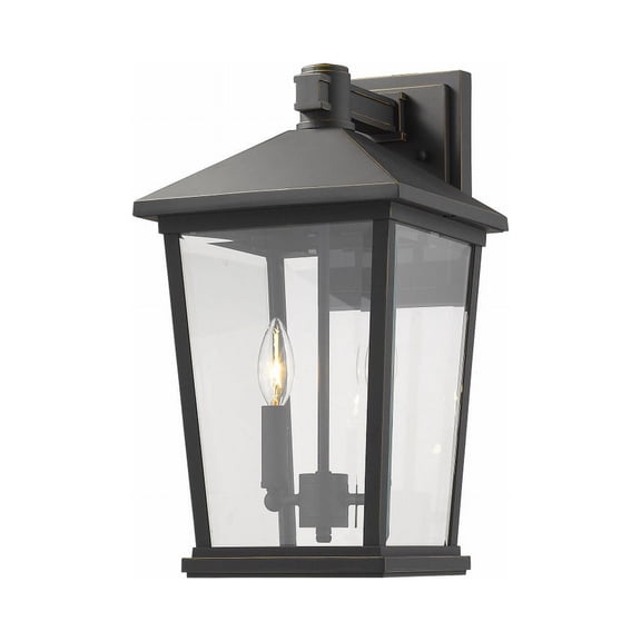 Z-Lite 568B Beacon 2 Light 18" Tall Outdoor Wall Sconce