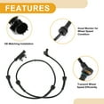 thumbnail image 4 of ABS Wheel Speed Sensor No.479009FF0A Rear Left Right ABS Sensor Anti-lock Braking System Sensor for Nissan Armada 2012-2015 V8 5.6L Sport Utility, 4 of 7
