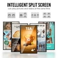 thumbnail image 3 of 43" Touchscreen 1080P LCD Digital Signage Display Wall-Automatic Playback, Intelligent Split Screen,Horizontal Vertical Screen,Timer Switch,CMS Remote Publishing, USB/WiFi/HDMI Port Player, 3 of 6