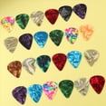 thumbnail image 4 of 60 Púas de Guitarra, Púas de Guitarra de Celuloide, 0,46 0,71 0,96 mm, Sensación Cómoda y Colorida, 4 of 4