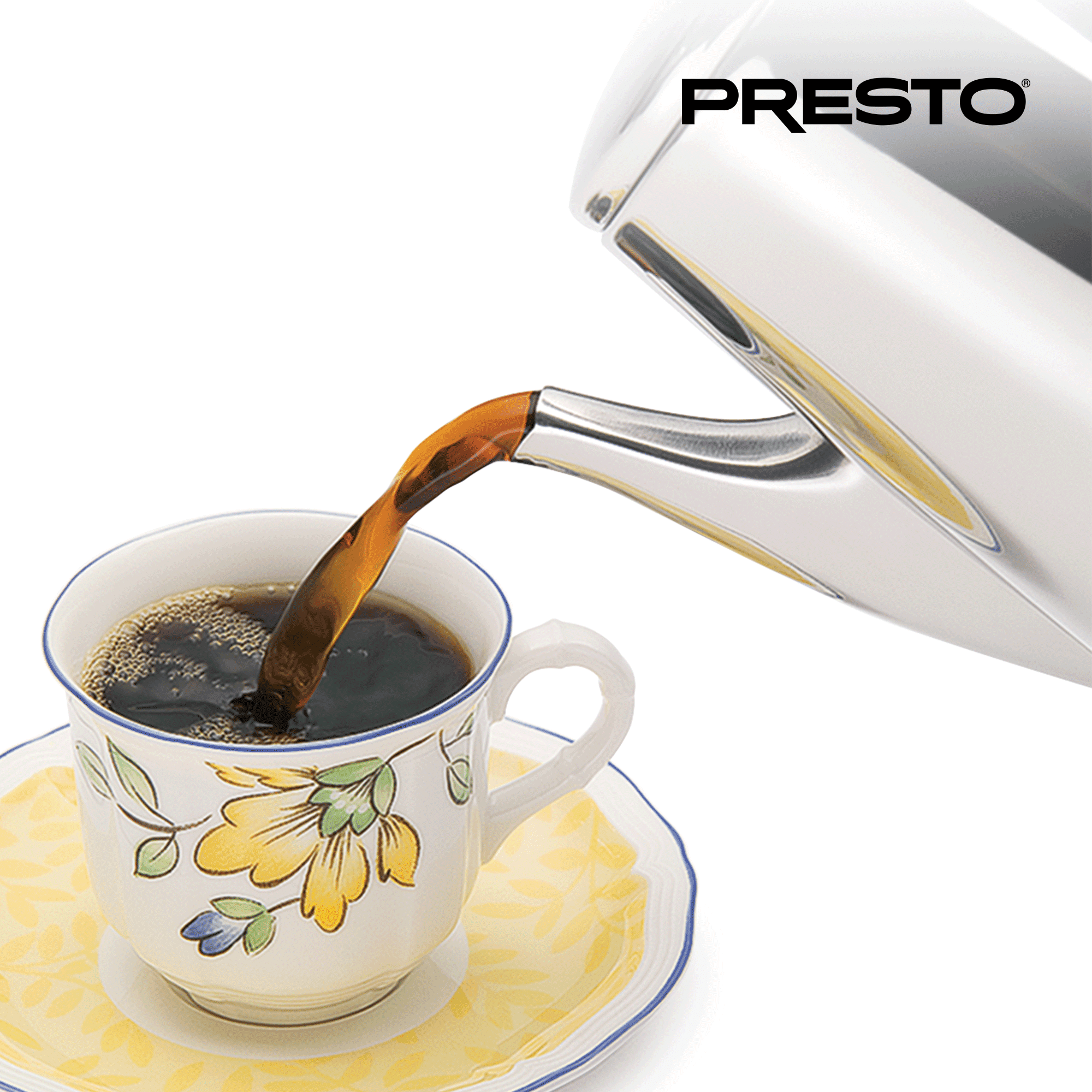 Presto® 12-Cup 72 oz. Stainless Steel Coffee Maker