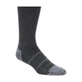 thumbnail image 3 of Calcetines Skechers Work Crew para hombre, paquete de 6, color carbón, tallas 10-13, 3 of 6