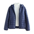 thumbnail image 3 of Zshosam Women Jacket - Packable Quilted Puffer Coat – Casual Jacket for Women(Navy,XXL), 3 of 3
