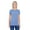 Blue, variant on Threadfast Apparel 202A Women's Tri-Blend Short-Sleeve T-Shirt-CREAM TRIBLEND-L