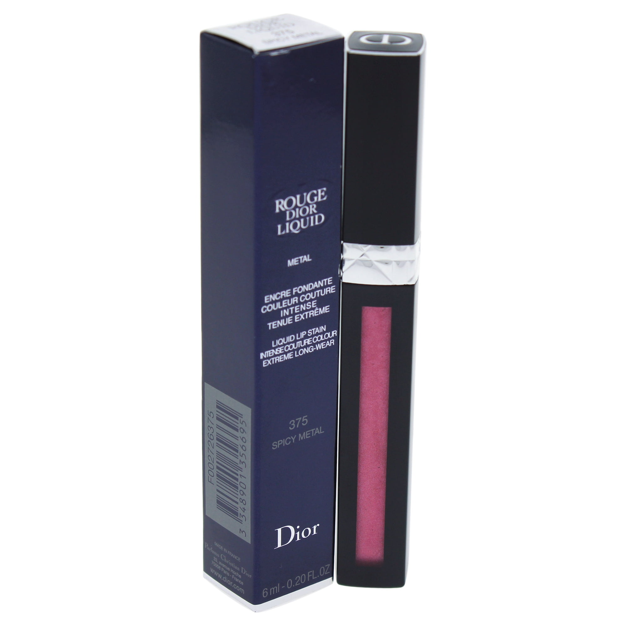 Dior Rouge Dior Liquid Lip Stain 375 Spicy Metal by Christian Dior