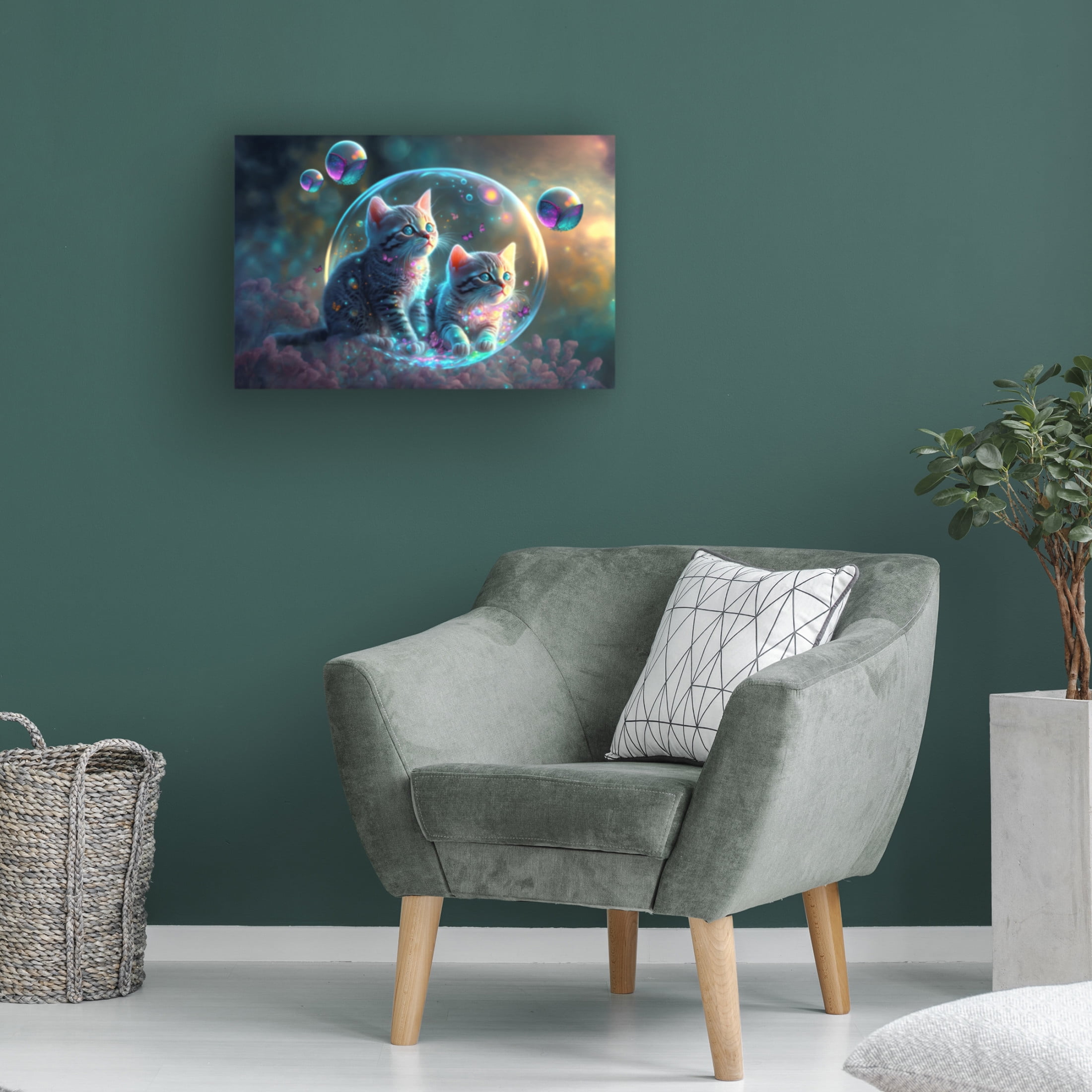 Canvas Wall Art - Ray Heere 'Mystical Morning 13' Wall Art for Living Room, Bedroom, or Office Décor by Trademark Fine Art - 24 x 16 Inches