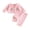 Pink cherry, variant on Loicainy Toddler Baby Girl Fall Outfits 6 9 12 18 24 Months 2T 3T Long Sleeve Strawberry Embroidered Plaid Tops and Pants 2 Pcs Clothes Set