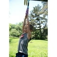 thumbnail image 5 of Trelines: Ninja Adventure Line 36 ft - Outdoor Ninja Warrior Course, Monkey Bars, Rings, Ratchet Setup Between 2 Trees, 250lb Cap, Adult Kid Ages 5+, 5 of 6