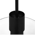thumbnail image 4 of Hampton Bay Modern Matte Black Drum Pendant Light, 4 of 9