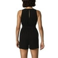 thumbnail image 2 of KRE Prime Women Printed Belted V-Neck Sleeveless Romper Style polyester with Pockets, 2 of 14