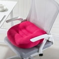 thumbnail image 2 of ANHXN Large Seat Cushion, Extra Thick Booster Seat Cushions for Office Chairs Long Sitting Office Workers, Car Drivers, Relieves Back Pain, Breathable, Anti-Slip, 2 of 7