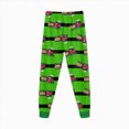 thumbnail image 6 of TOWED22 Toddler Boys Fall Winter Outfits 2Pcs Long Sleeve Printed Round Neck Pullover Top Elastic Waist Joggers Soft Clothes(Green,7-8 Y), 6 of 7