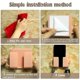 thumbnail image 3 of 5PCS Wall Phone Holder Holder Self-Adhesive Wall Mount Phone with Hooks Plastic Wall Organizer, 3 of 5