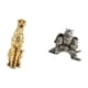 thumbnail image 5 of Escultura De Guepardo Con Búho Dorado, Adorno De Mesa, Centro De Mesa Decorativo Moderno Para Oficina, Hogar, Sala De Estar, Armario, Mesita De Noche, Decoración, 5 of 8
