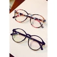 thumbnail image 2 of Lunettes Rondes Rétro Simples Lunettes Monture de Lunettes Lunettes Décoration, 2 of 7