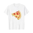 thumbnail image 4 of Stamzod Funny Couple T Shirt Matching Outfits for Couples Gifts for Him and Her Pizza and Slice Couple Shirts Loose White S, 4 of 4