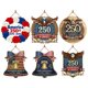 thumbnail image 3 of Esta placa de madera para la puerta, conmemorativa del 250.º aniversario del Día de la Independencia, es la elección perfecta para decorar tu hogar y mostrar tu patriotismo., 3 of 7