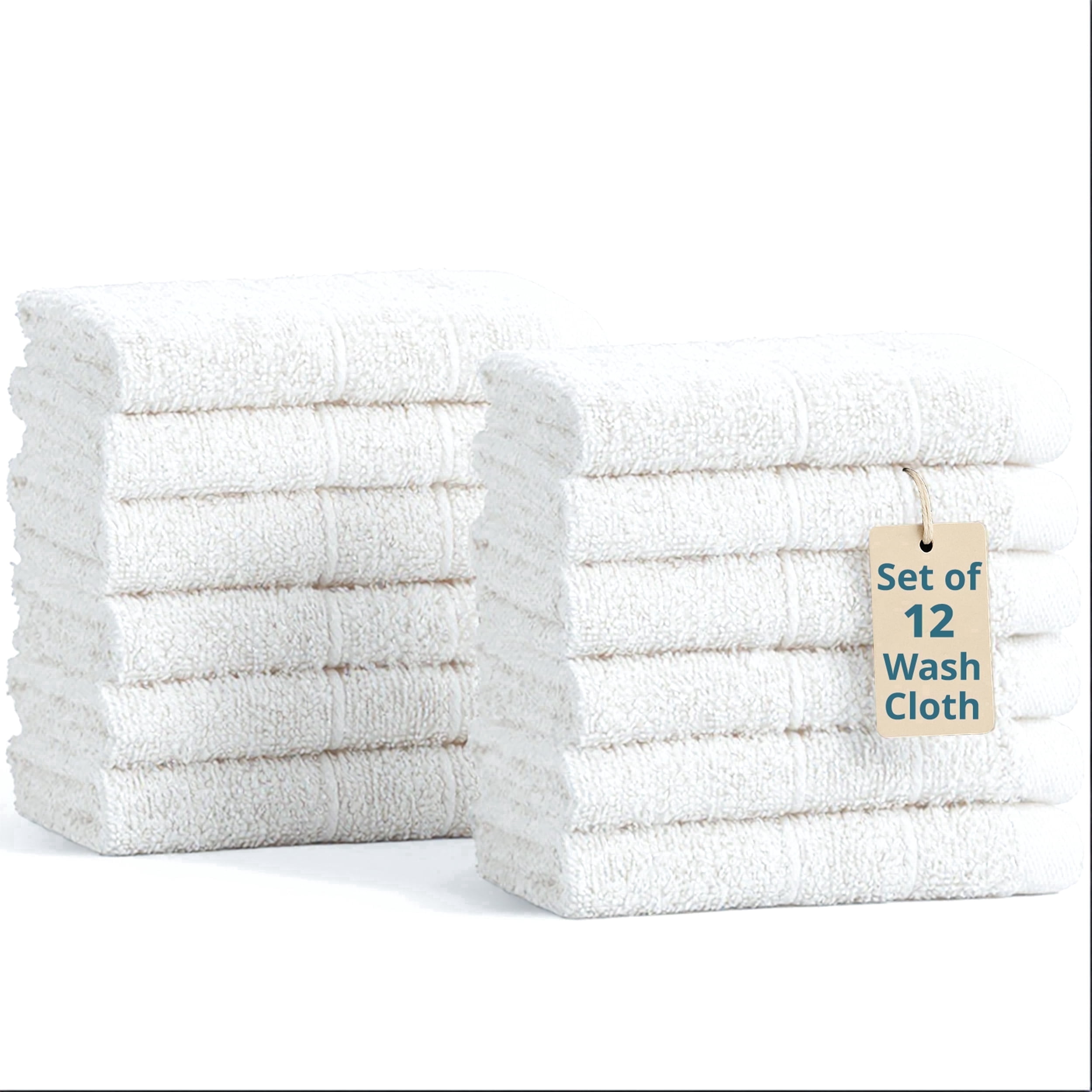 My Texas House Whitney Cotton Hand and Bath Towel Set, Blue