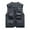 Mens Jackets & Coats Gray, variant on Mens Big & Tall Fishing Vest M-5XL Plus Size Casual Zip-Up Sleeveless Jackets Multi Pockets Lightweight Hollow Out Cargo Work Hiking Vests