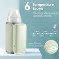 thumbnail image 6 of Wiher Wireless Baby Bottle Warmer for Travel, Portable Baby Milk Warmer with Light On The Go Constant Temperature Rechargeable USB Battery-Powered Baby Milk Heating Bag in Car Heaters Thermostat Bag, 6 of 8
