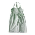 thumbnail image 2 of Clearance Apron Sleeve under $10,Washed Cotton Linen Kitchen Apron For Cooking Baking Ruffles Work Clean Apron, 2 of 2