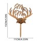 thumbnail image 2 of Cake Topper Picos de Tarta de Boda Picos y Toppers de Tarta de Boda Cake Topper de Madera, 2 of 5