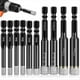 thumbnail image 1 of Juego de Brocas de Diamante Seco de 10 Piezas, 3/16 Pulgadas, 1/4 Pulgadas, 5/16 Pulgadas, 3/8 Pulgadas, 1/2 Pulgadas para Granito, CeráMica, MáRmol, Vidrio, No para Madera, 1 of 5