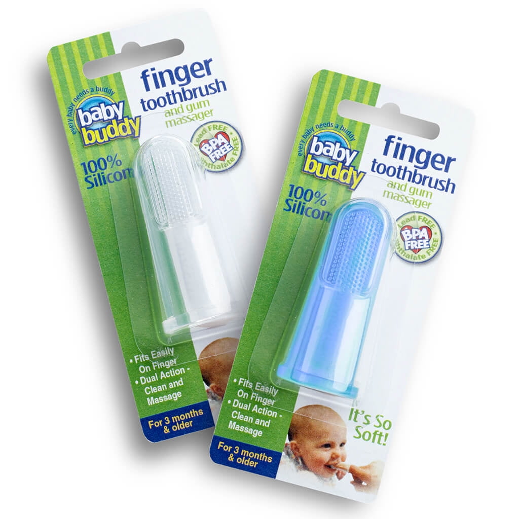 silicone finger brush for babies