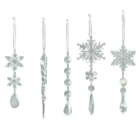 Suspensions Enchanteresses pour Arbre de Noël, Décoration de Fenêtre de Jardin, Accessoire de Bijoux pour Présentation Saisonnière