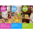 thumbnail image 5 of Zarlbol Popsicle Ice Mold Maker Set - 6 Pack BPA Free Reusable Ice Cream DIY Pop Molds Holders With Tray & Sticks Popsicles Maker for Kids and Adults, 5 of 7