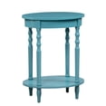 thumbnail image 4 of HomeStock Rustic Refinement Oval End Table, 4 of 4