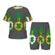 thumbnail image 1 of Balery Spring St Patrick’S Day Irish Gnomes Conjunto de Pijama Infantil de Manga Corta con Estampado – Ropa de Dormir de Algodón Suave-Medium, 1 of 6