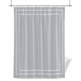 thumbnail image 2 of Shower Curtains for Bathroom-48"x72",Grey Solid Color Waterproof Bath Curtain Grommet Shower Curtain Set with Hooks,, 2 of 9